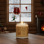 Santa’s Laundry Day / Scented Soy Candle, 9oz
