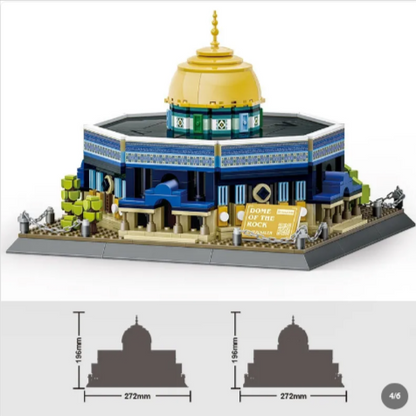Jerusalem Dome Building Blocks