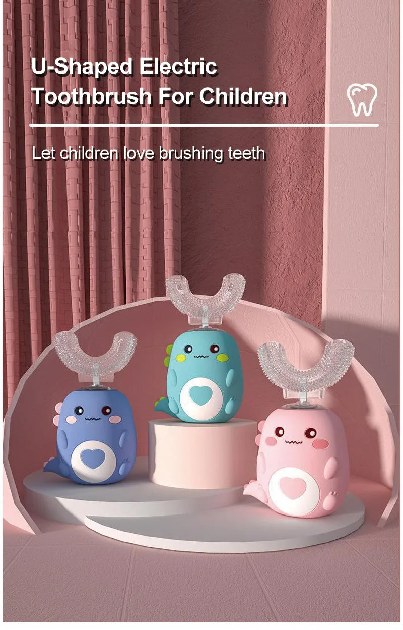 Brushy Buddy™ Kids U-Shaped Electric Toothbrush