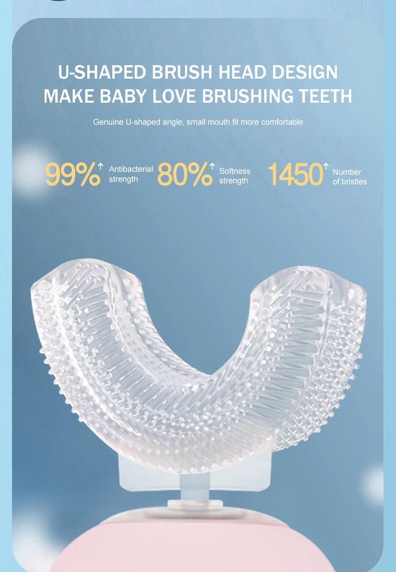 Brushy Buddy™ Kids U-Shaped Electric Toothbrush
