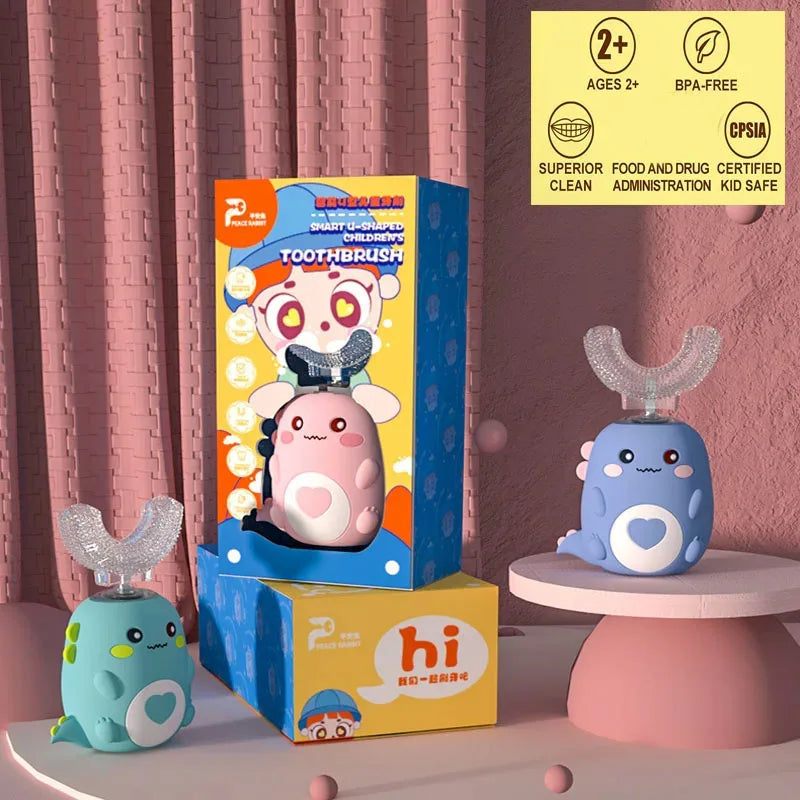 Brushy Buddy™ Kids U-Shaped Electric Toothbrush
