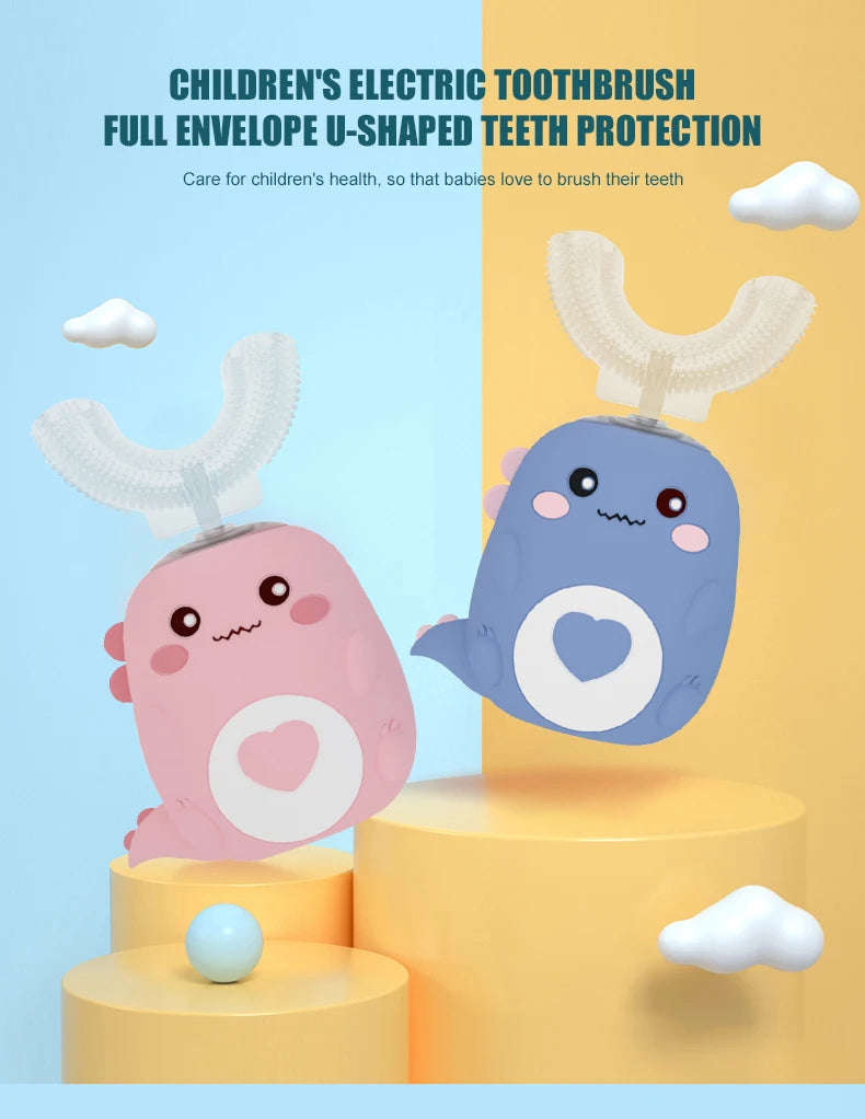 Brushy Buddy™ Kids U-Shaped Electric Toothbrush
