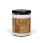 Santa Midnight Workshop / Scented Soy Candle, 9oz