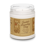 Santa’s Laundry Day / Scented Soy Candle, 9oz
